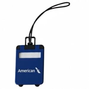 American Airlines Logo Mini Suitcase Luggage Baggage Suitcase Bag Tag Keychain